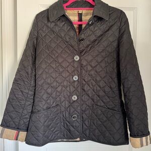 Burberry Quilted Black Jacket